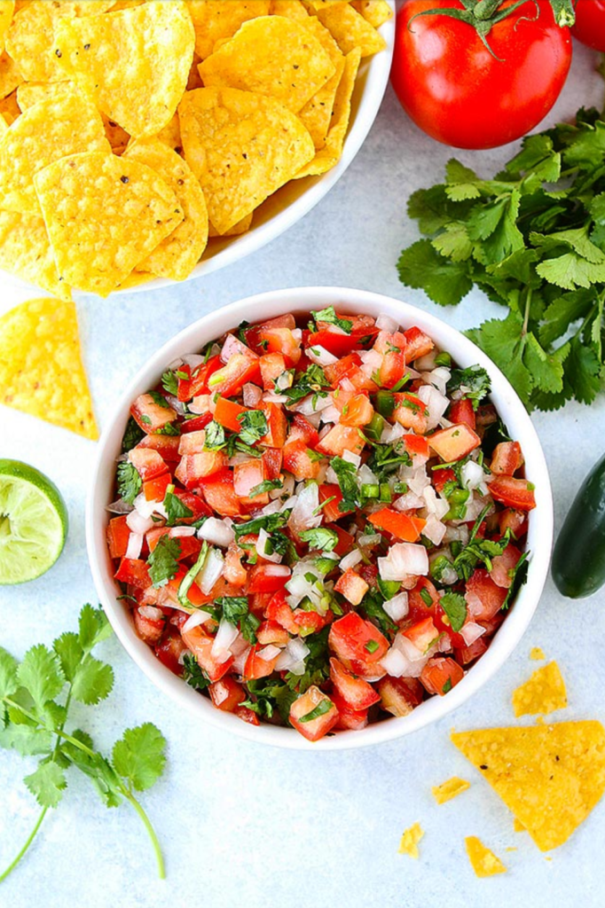 Fresh Pico De Gallo And Ceviche. – Wild Pine Hollow